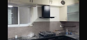 Kitchen in 3 BHK Apartment at Rajapushpa Atria, Gachibowli – for Rent