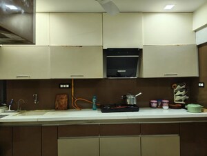 Kitchen in 4 BHK Apartment at JP Iscon Platinum, Bopal – for Rent