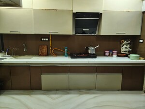 Kitchen in 4 BHK Apartment at JP Iscon Platinum, Bopal – for Rent