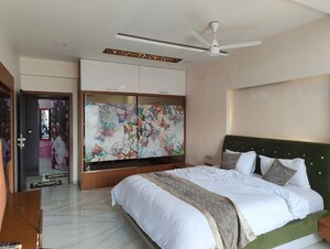 Bedroom in 4 BHK Apartment at JP Iscon Platinum, Bopal – for Rent