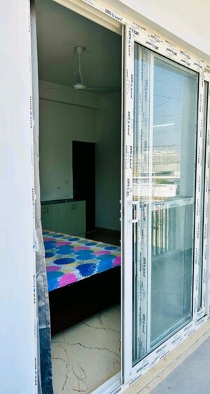 Building Lobby in 1 BHK Independent House at Ansal Golf Link I, Omega I Greater Noida – for Rent