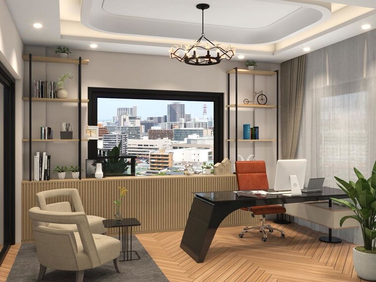 Living Room, m3m-golf-estate 6 Bedroom 12700 Sq.Ft. Penthouse In Sector 65 Gurgaon 10394315