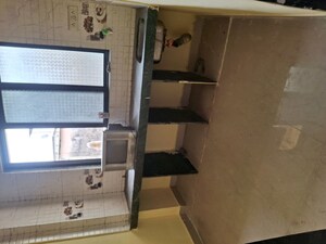 Kitchen in 1 RK Apartment at Ghansoli – for Rent