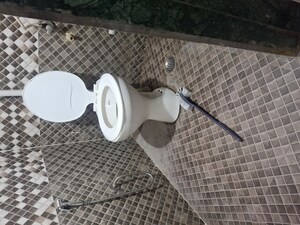Bathroom in 1 RK Apartment at Ghansoli – for Rent