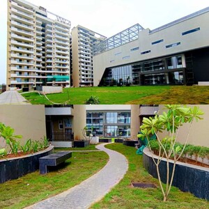 3 BHK Apartment – Exterior View View at Maya Green Lotus Utsav, International Airport Road - for Sale