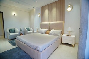 Bedroom in 3 BHK Apartment at Maya Green Lotus Utsav, International Airport Road – for Sale