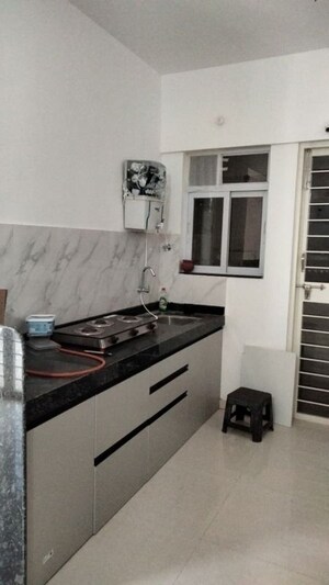 Kitchen in 3 BHK Apartment at Goel Ganga Altus, Kharadi – for Rent