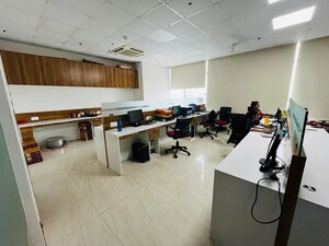 Team Area in  Office Space at Greenscape Cyber One, Vashi Sector 30a – for Rent