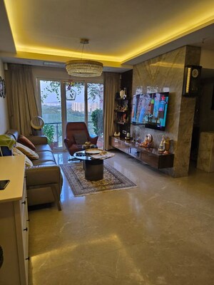 Living Room in 3 BHK Apartment at Lodha Fiorenza, Goregaon East – for Sale