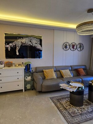 Living Room in 3 BHK Apartment at Lodha Fiorenza, Goregaon East – for Sale