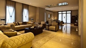 Living Room in 5 BHK Villa at Emaar Marbella, Sector 66 – for Rent