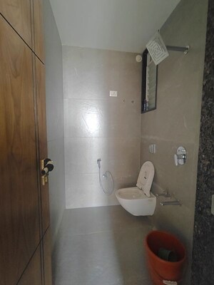 Bathroom in 3 BHK Apartment at Gami Asters, Ghansoli – for Rent