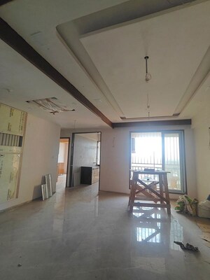 Living Room in 3 BHK Apartment at Gami Asters, Ghansoli – for Rent