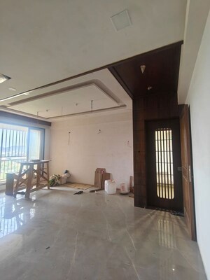 Living Room in 3 BHK Apartment at Gami Asters, Ghansoli – for Rent