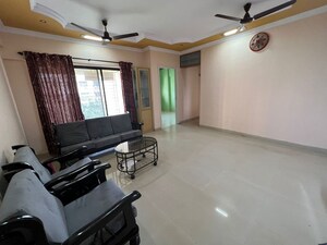 Living Room in 1.5 BHK Apartment at Dosti West County, Balkum Pada – for Sale
