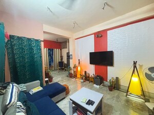 Living Room in 3 BHK Apartment at Sampurna Apartments, Rajarhat – for Sale