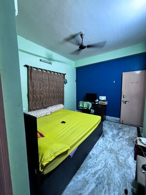 Bedroom in 3 BHK Apartment at Sampurna Apartments, Rajarhat – for Sale
