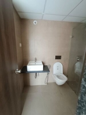 Bathroom in 3 BHK Apartment at Runwal The Central Park, Chinchwad – for Rent
