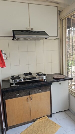 Kitchen in 2 BHK Apartment at Kamgar Putala Vasahat – for Sale
