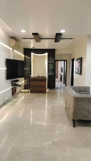 Living Room in 3 BHK Apartment at Oberoi Realty Woods, Goregaon East – for Sale