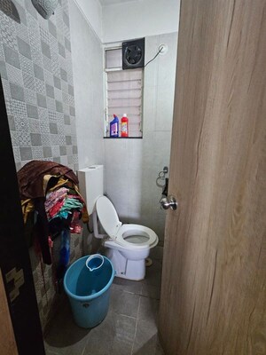 Bathroom in 1 BHK Apartment at Wadgaon Sheri – for Sale