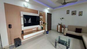 Living Room in 3 BHK Apartment at Runwal Eirene, Balkum Pada – for Sale