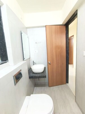 Bathroom in 2 BHK Apartment at Godrej Prime, Chembur – for Rent