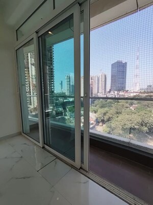 Balcony in 2 BHK Apartment at Enpar Lotus 101 Worli Residences, Lower Parel – for Rent