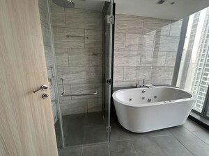 Bathroom in 4 BHK Apartment at Rustomjee Crown, Prabhadevi – for Sale