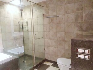 Bathroom in 4 BHK Builder Floor at Hauz Khas – for Rent