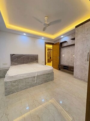 Bedroom in 3 BHK Builder Floor at Freedom Fighters Enclave – for Sale