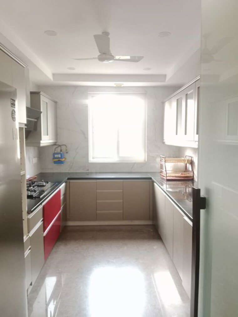 Kitchen, green park extension 4 Bedroom 3000 Sq.Ft. Builder Floor In Green Park Extension Delhi 10394772
