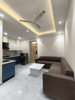 Living Room in 2 BHK Builder Floor at Freedom Fighters Enclave – for Sale