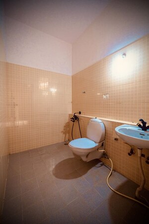 Bathroom in 4 BHK Independent House at Singanhalli Enclave, Bommanahalli – for Sale