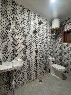 Bathroom in 1 BHK Builder Floor at Sainik Farm – for Sale