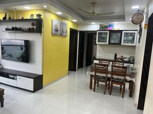 Living Room in 3 BHK Apartment at Dosti Desire, Brahmand – for Rent