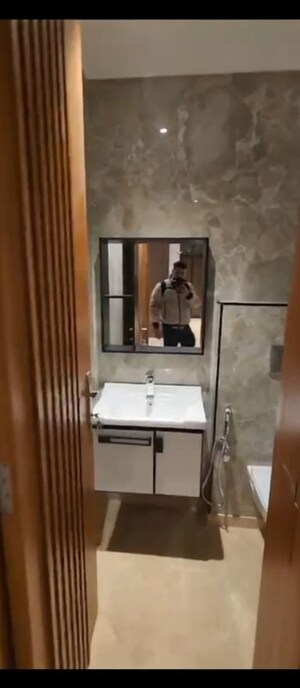 Bathroom in 4 BHK Builder Floor at Ansal Plaza Sector-23, Sector 23 – for Rent