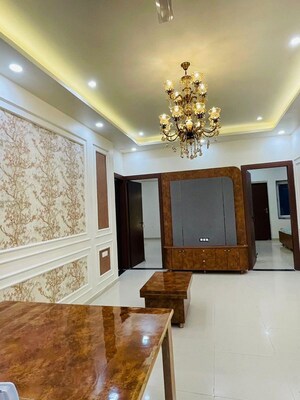 Living Room in 3 BHK Independent House at Omaxe NRI City Plots, Omega Ii Greater Noida – for Rent