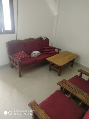 Living Room in 3 BHK Builder Floor at Dlf Phase I – for Rent