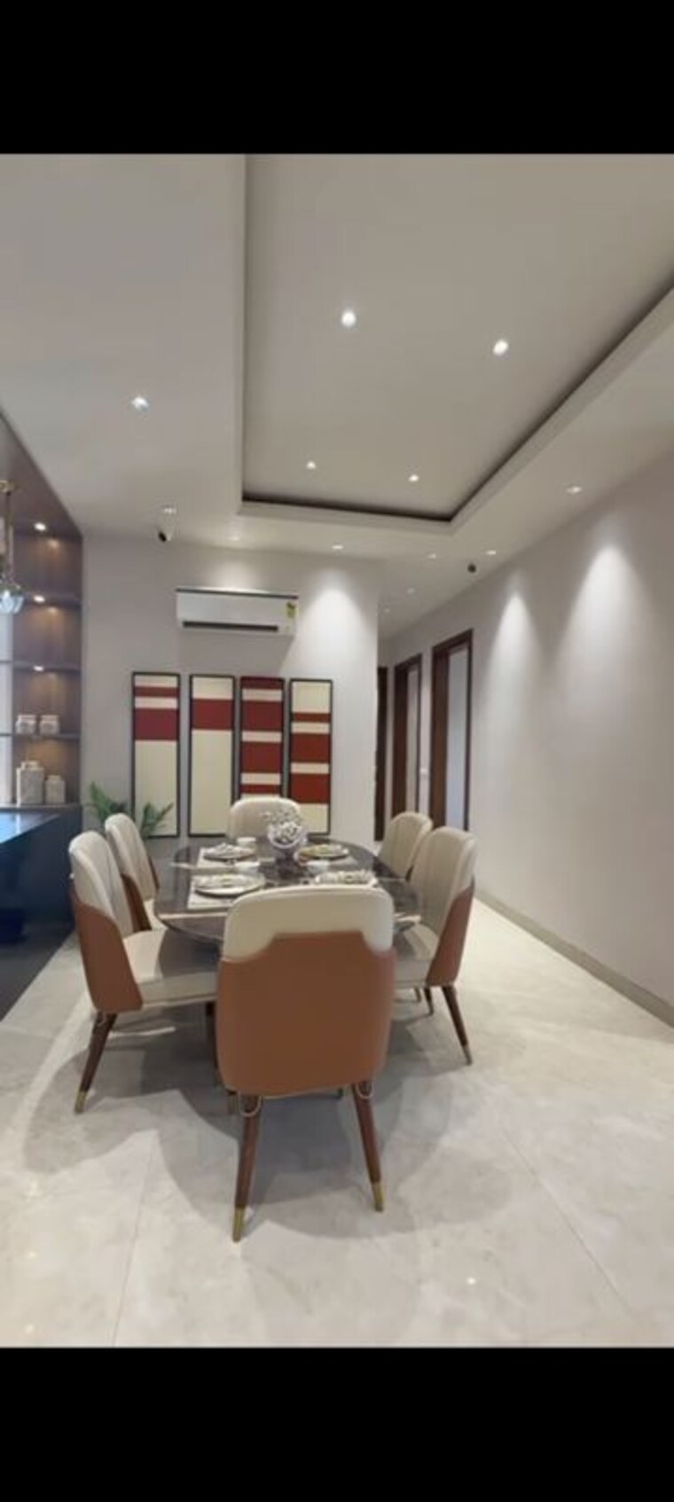 Living Room, jashn-elevate 3 Bedroom 1650 Sq.Ft. Apartment In Sushant Golf City Lucknow 10394822
