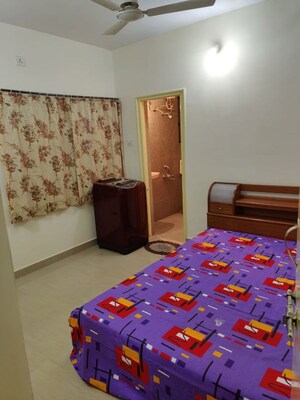 Bedroom in 2 BHK Apartment at Rewa CHS, Viman Nagar – for Rent