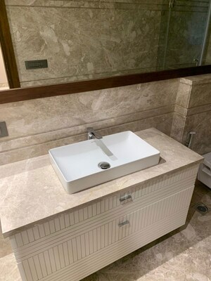 Bathroom in 4 BHK Builder Floor at Vasant Vihar – for Sale