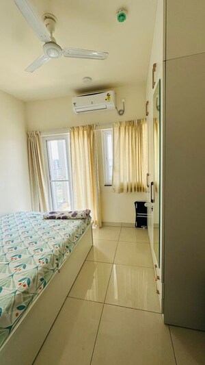 Master Bedroom in 2 BHK Apartment at Nyati Elysia, Kharadi – for Rent