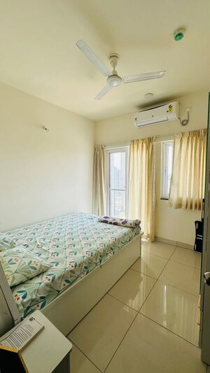 Bedroom in 2 BHK Apartment at Nyati Elysia, Kharadi – for Rent