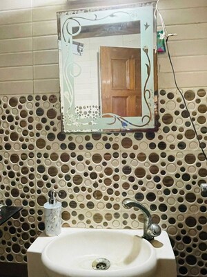 Bathroom in 3 BHK Builder Floor at Migsun Alpha Central, Alpha Ii Greater Noida – for Rent