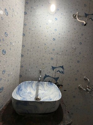 Washroom in 2 BHK Apartment at Agrawal Garden, Hadapsar – for Rent