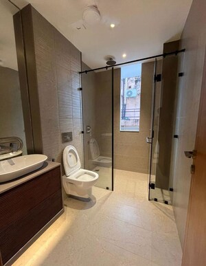 Bathroom in 3 BHK Builder Floor at Hauz Khas Market – for Sale