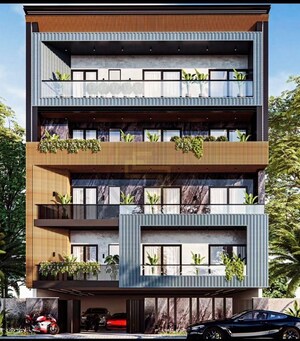 4 BHK Builder Floor – Exterior View View at Vasant Vihar - for Sale