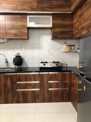 Kitchen in 2 BHK Apartment at Aarohi CHS Sus, Sus – for Rent