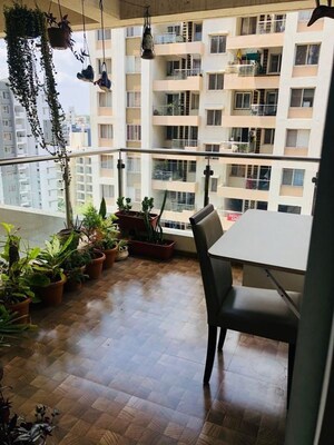 Balcony in 2 BHK Apartment at Aarohi CHS Sus, Sus – for Rent